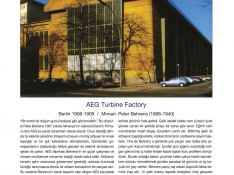AEG Turbine Factory - BERLİN