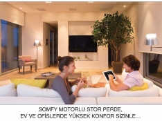 SOMFY'den Motorlu Stor Perde